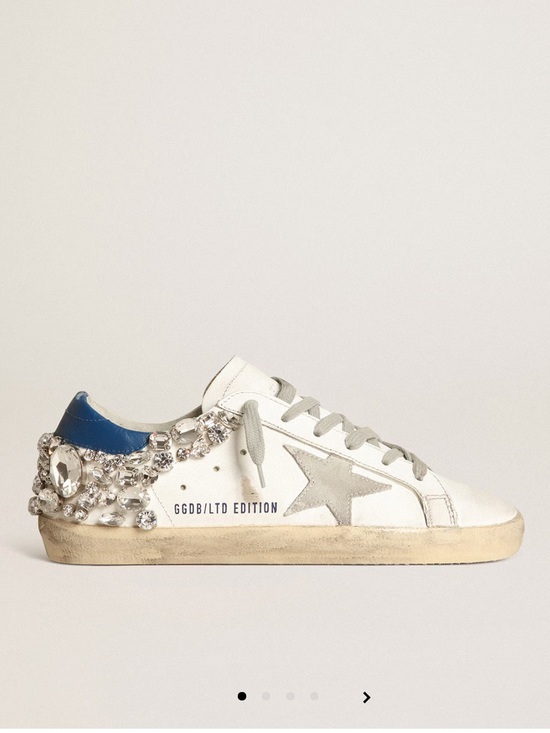Golden Goose Shoes - Golden Goose Women's Super-Star with Swarovski stone decoration